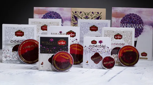 محصولات زعفران بهرامن