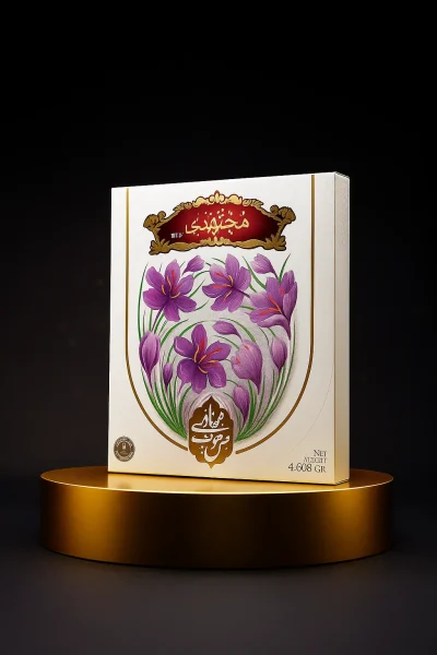 همه چیز درباره زعفران مجتهدی؛ از اصالت تا بسته‌بندی لوکس و صادراتی