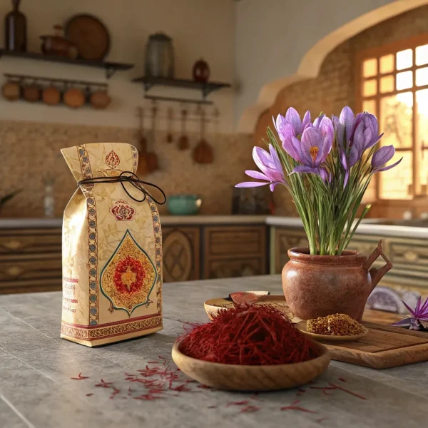 زعفران نگین ممتاز با عیار بالا