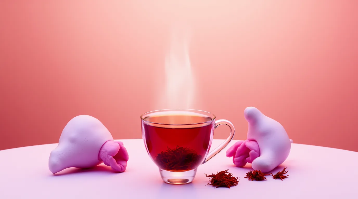 تاثیر چای زعفران بر رحم و سلامت زنان