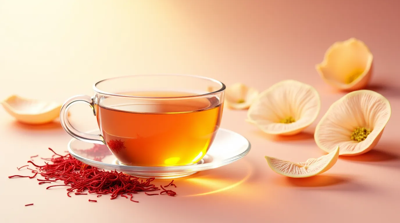 تاثیر چای زعفران بر پوست