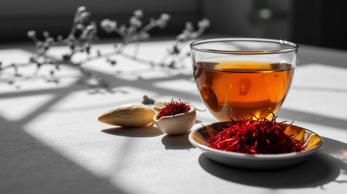 چای زعفران